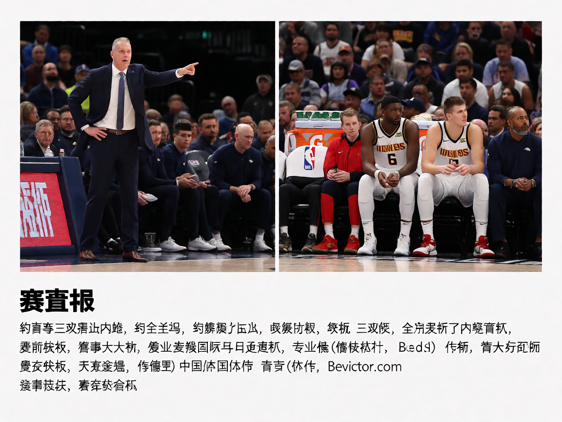 Bevictor伟德官网NBA教练在场边指挥比赛，球员在场下休息