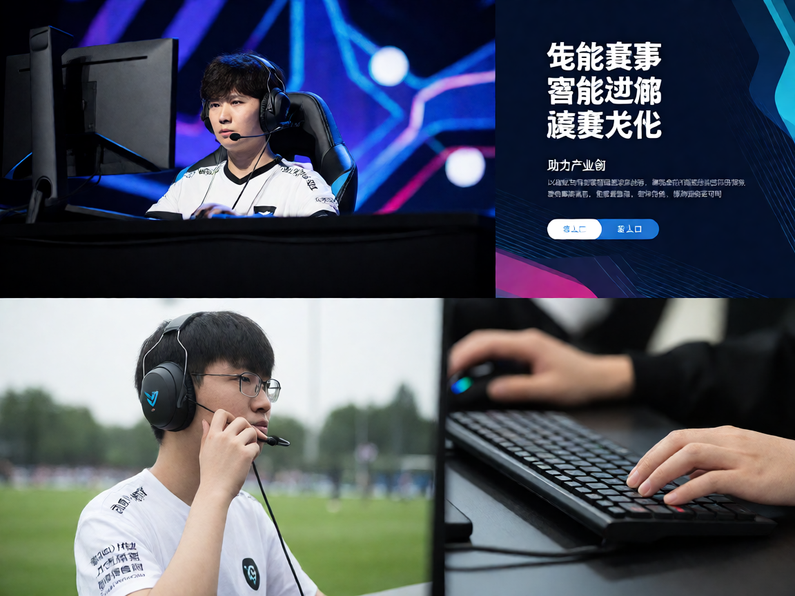 Bevictor伟德官网电竞赛事现场，选手在舞台前专注比赛